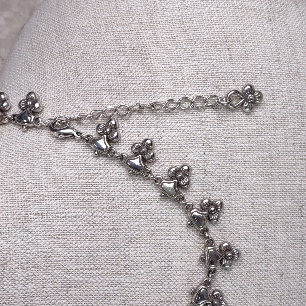Brighton "Forget Me Not" Flower Necklace - Picture 3 of 5